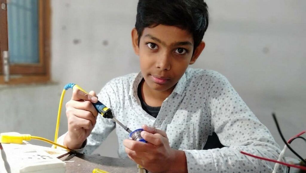 Amar Prajapati Making LED Bulb